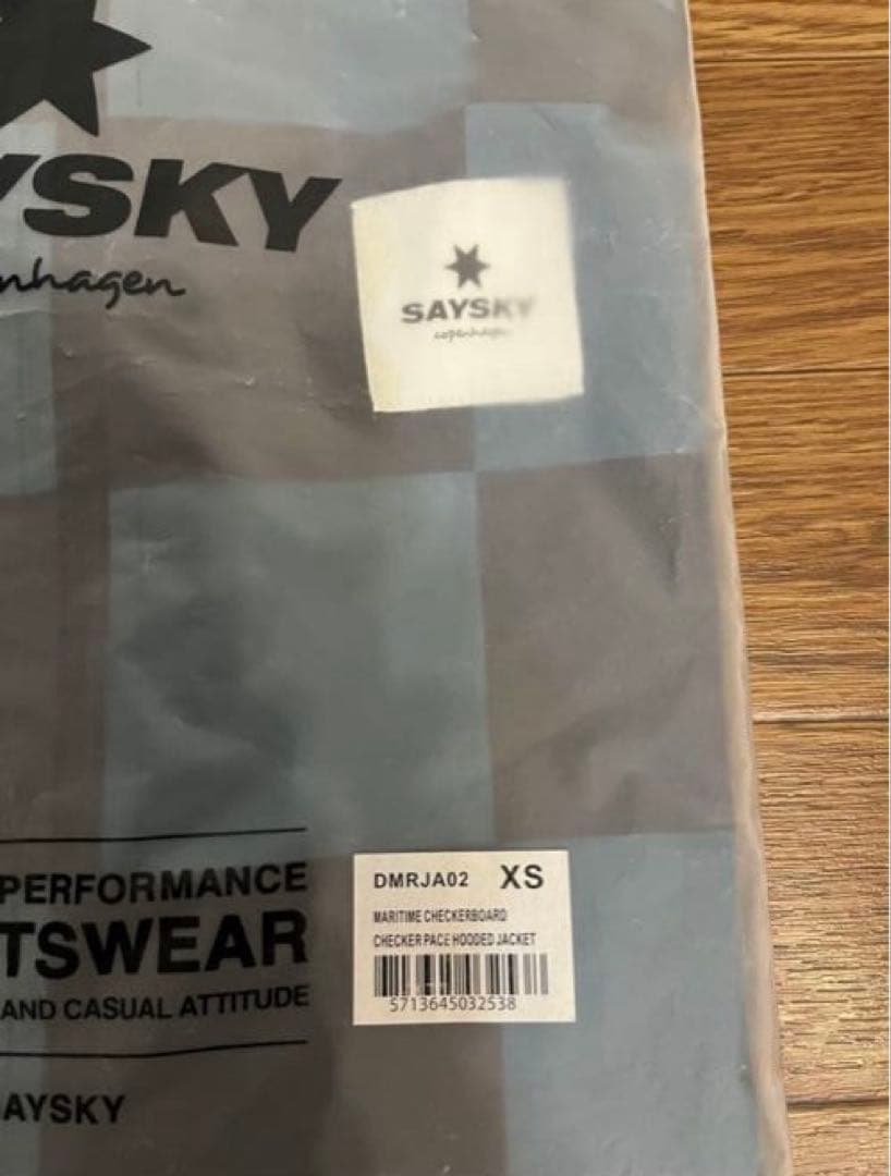 SAYSKY ランニングジャケット メンズ XSサイズ 【 美品 】