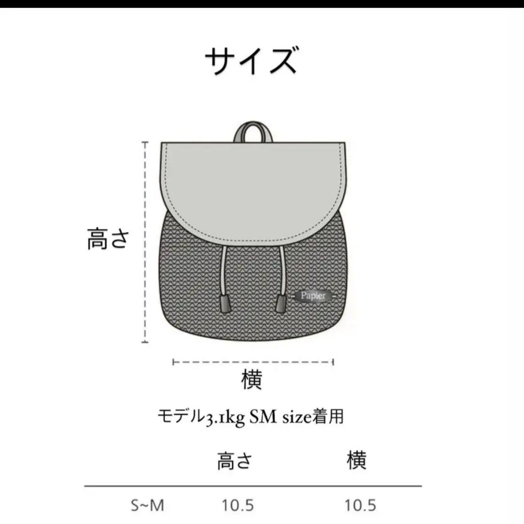 韓国犬服【papier】Raffia Work Back & Backpack