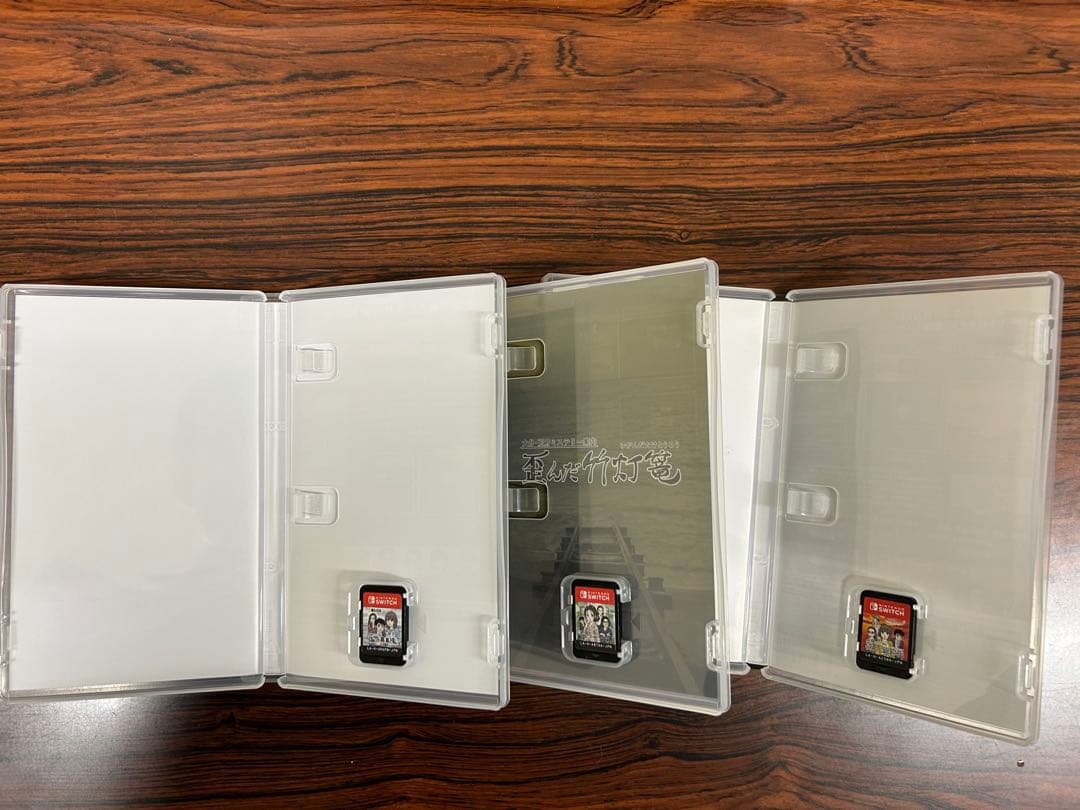 ミステリー案内（偽りの黒真珠、凍える銀鈴花、歪んだ竹灯篭）3本セット