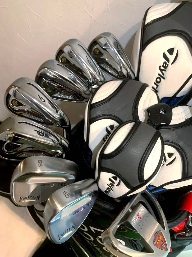 豪華　良品　テーラーメイド　ゴルフクラブ 本格フルセット　SLDR グローレ