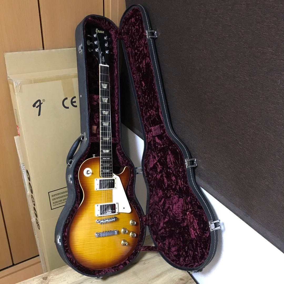ジャパンビンテージ グレコ グネコ レスポールカスタム ダンカン搭載　中古品