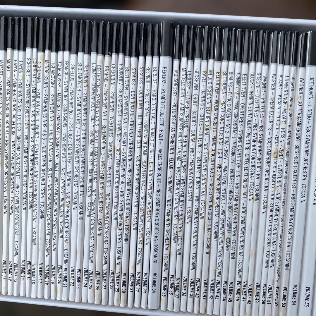 【特価】トスカニーニ RCA録音CD 全集　84CD+冊子　 [DVD欠品］