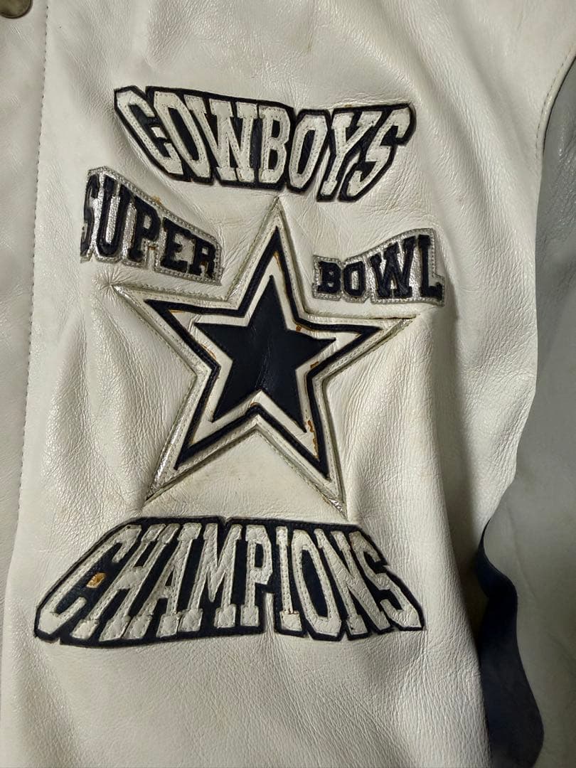 ダラスカウボーイズ　レザージャケット