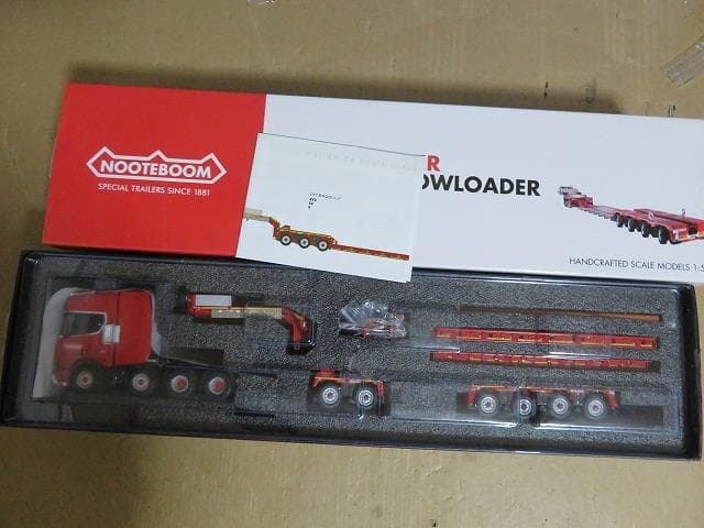 限定値下　WSI 1/50 スカニア Lowloader Nooteboom