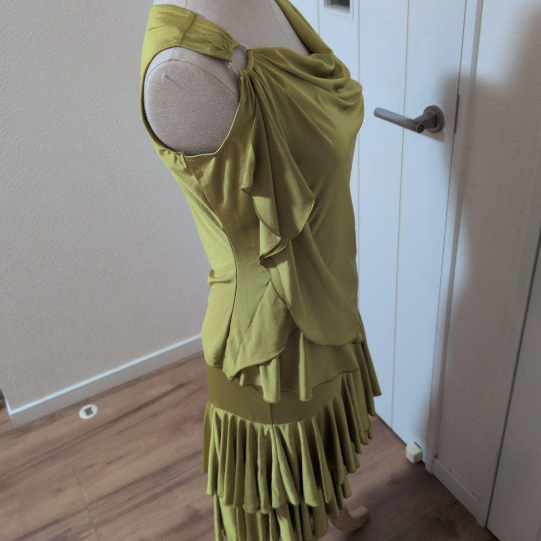 社交ダンス　ラテン　チャコット　Chacott　ドレス　セットアップ　サイズS