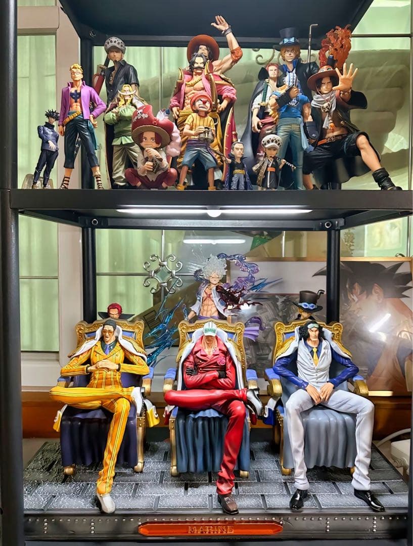 ワンピース 海軍本部三大将 赤犬 青雉 黄猿【2年前】フィギュア ガレージキット
