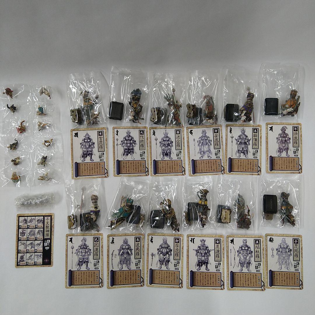 鬼神伝承 眷属十二神将 干支獣神頭【送料込み】