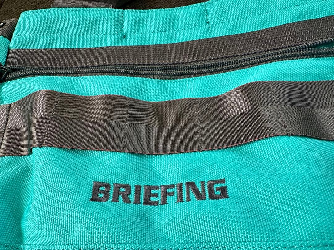 BRIEFING☆アクアミントブルー☆カートートバッグ☆T＆Co.ブルー極美品！