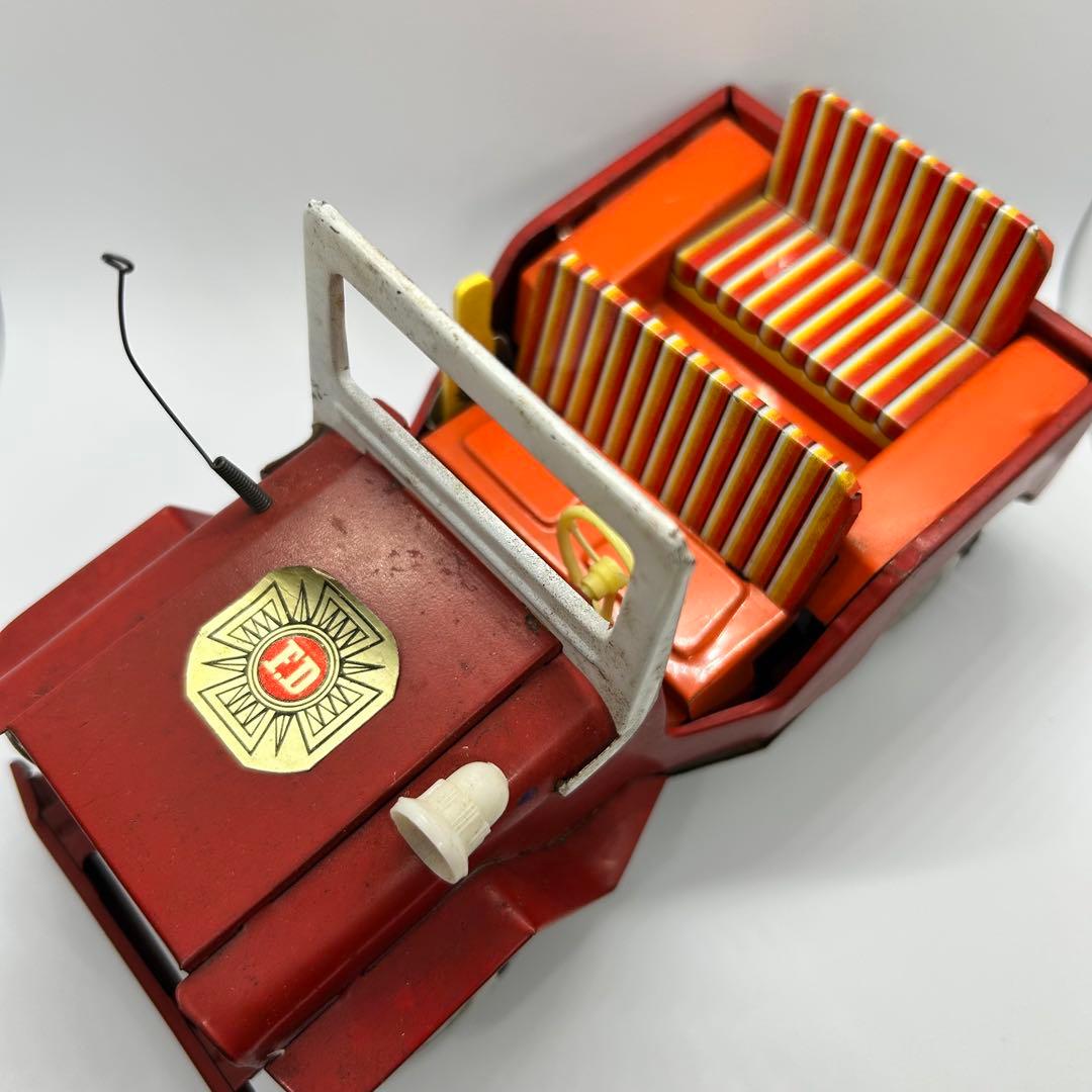 日本製　ブリキ　ジープ　JEEP 電池式　当時物