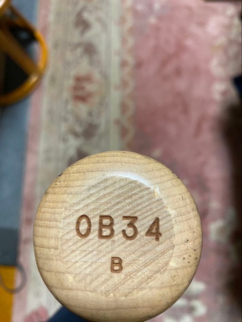 プロ支給品吉田正尚　オリックス時代バット