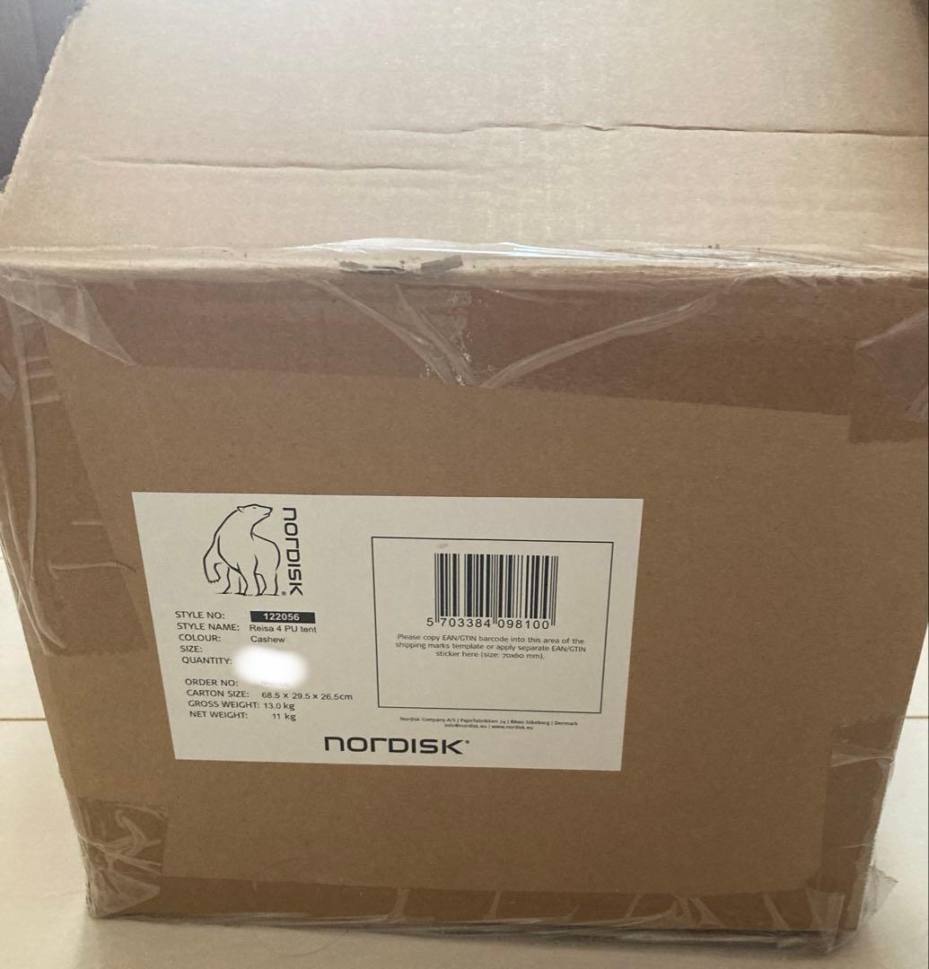 未使用品 NORDISK REISA 4 レイサ4 カシューブラウン 一時値下げ