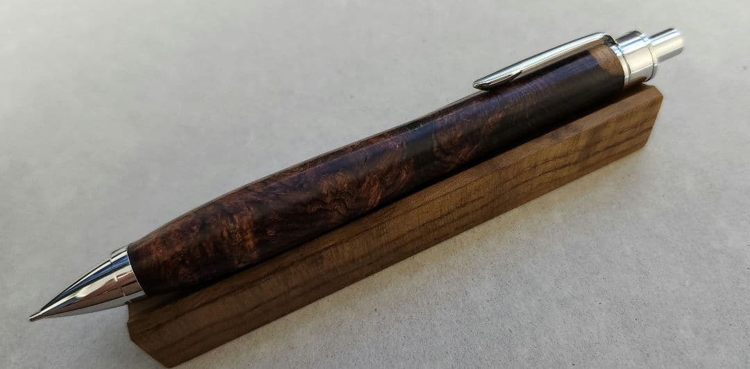 h*3様 【極美品】ホンジュラスローズウッド瘤 源平 シャーペン