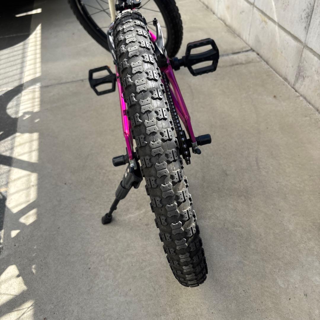 【さいたま市•引取限定】自転車 ヨツバサイクル 20サイズ　パープル（限定色）