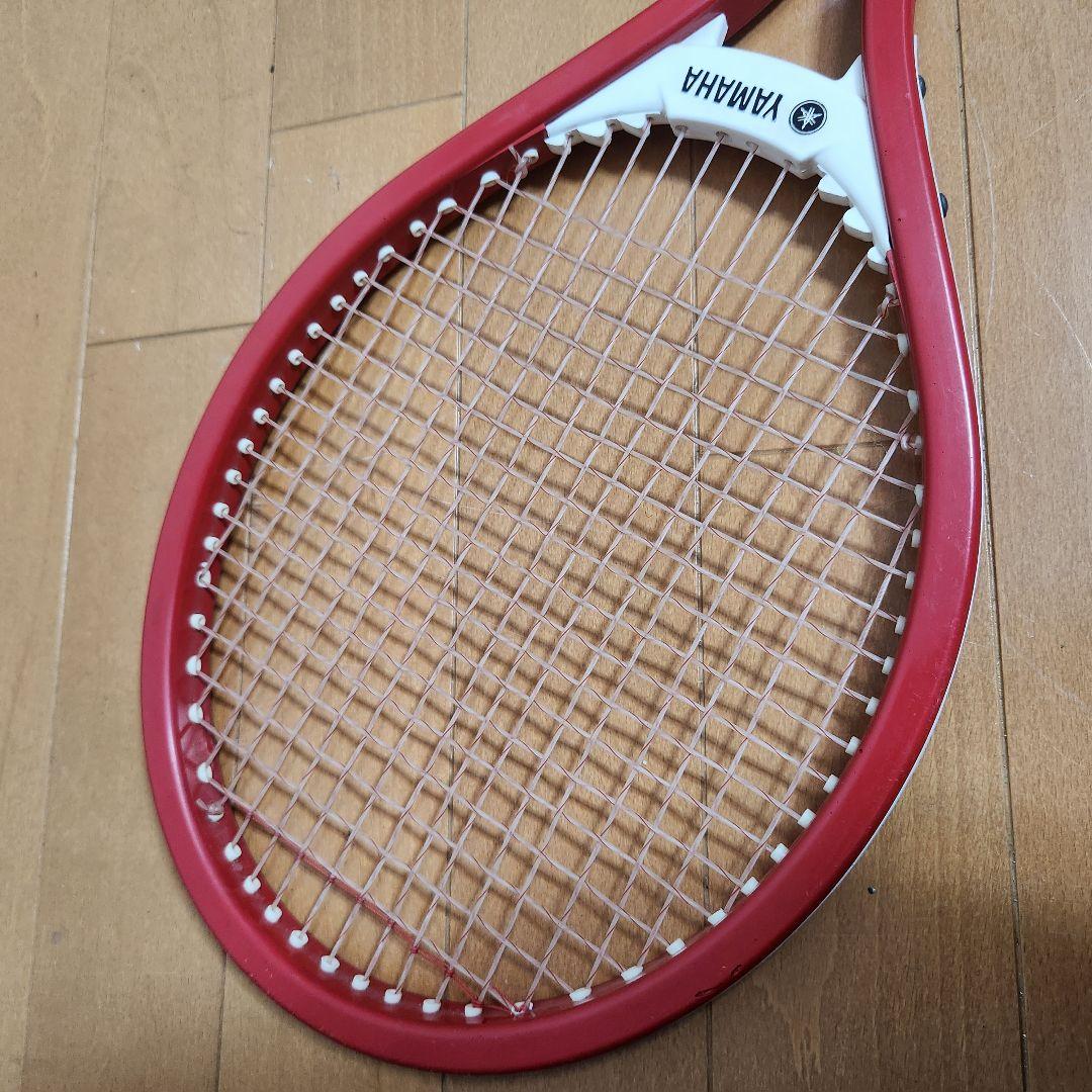 希少 YAMAHA テニスラケット FIBERGLASS YFG30 ヤマハ 赤