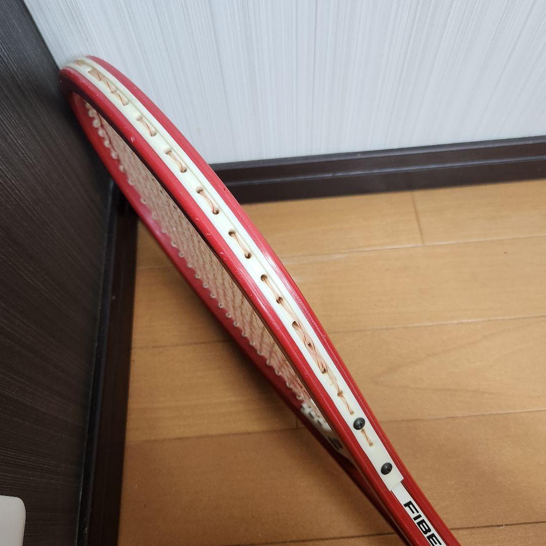 希少 YAMAHA テニスラケット FIBERGLASS YFG30 ヤマハ 赤