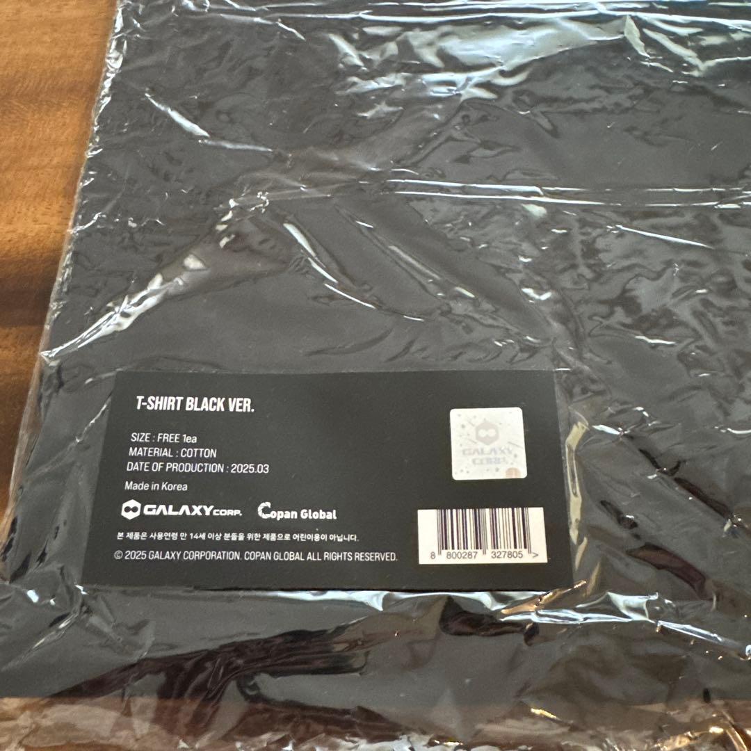 G-DRAGON Übermensch ジヨンTシャツ ブラック　ソウルコン