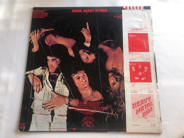 クイーン シアーハートアタック LP 帯付 名盤 希少 d835y87