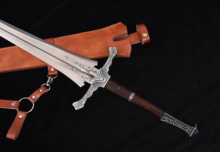 騎士大剣エルデン法環 日本刀 模造刀 居合刀 武士道 武蔵 鑑賞用 手鍛造打