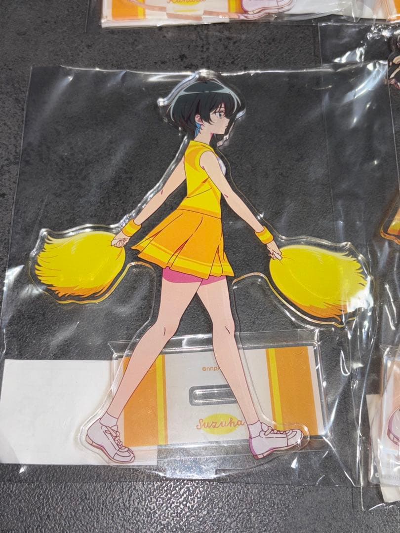 菜なれ花なれ　bigアクリルスタンド　全種セット　涼葉　詩音　恵深　かなた　チア