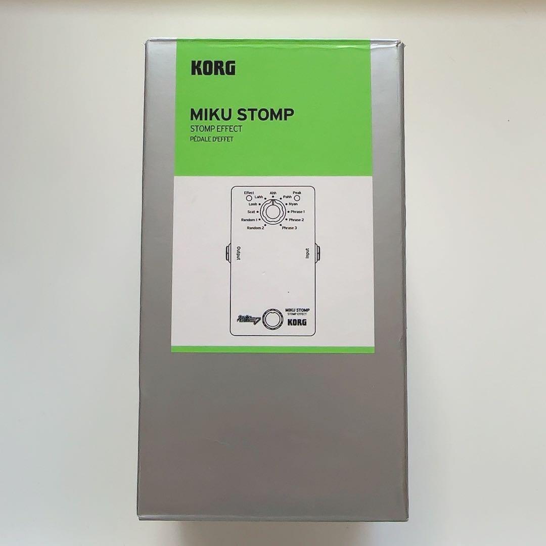 初音ミク　KORG MIKU STOMP ギターエフェクター