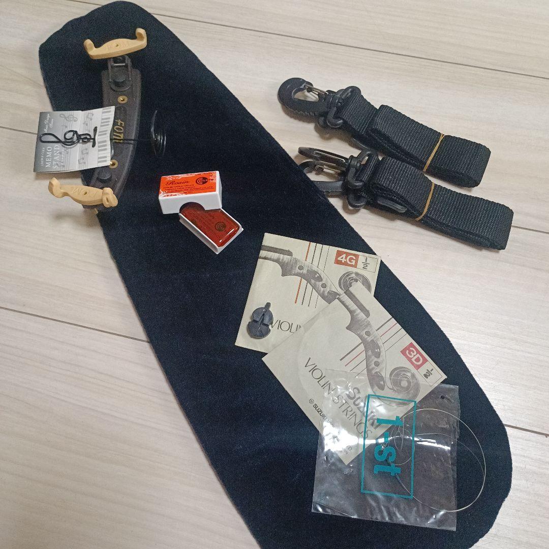 【美虎】SUZUKI バイオリン 1/4 NO.360 1980年【付属品多】