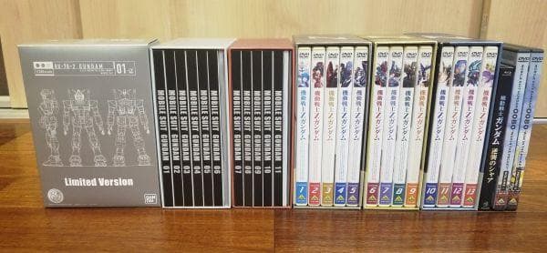 ★【DVD／BD】機動戦士ガンダム ★Ｚガンダム ★逆襲のシャア ★0080