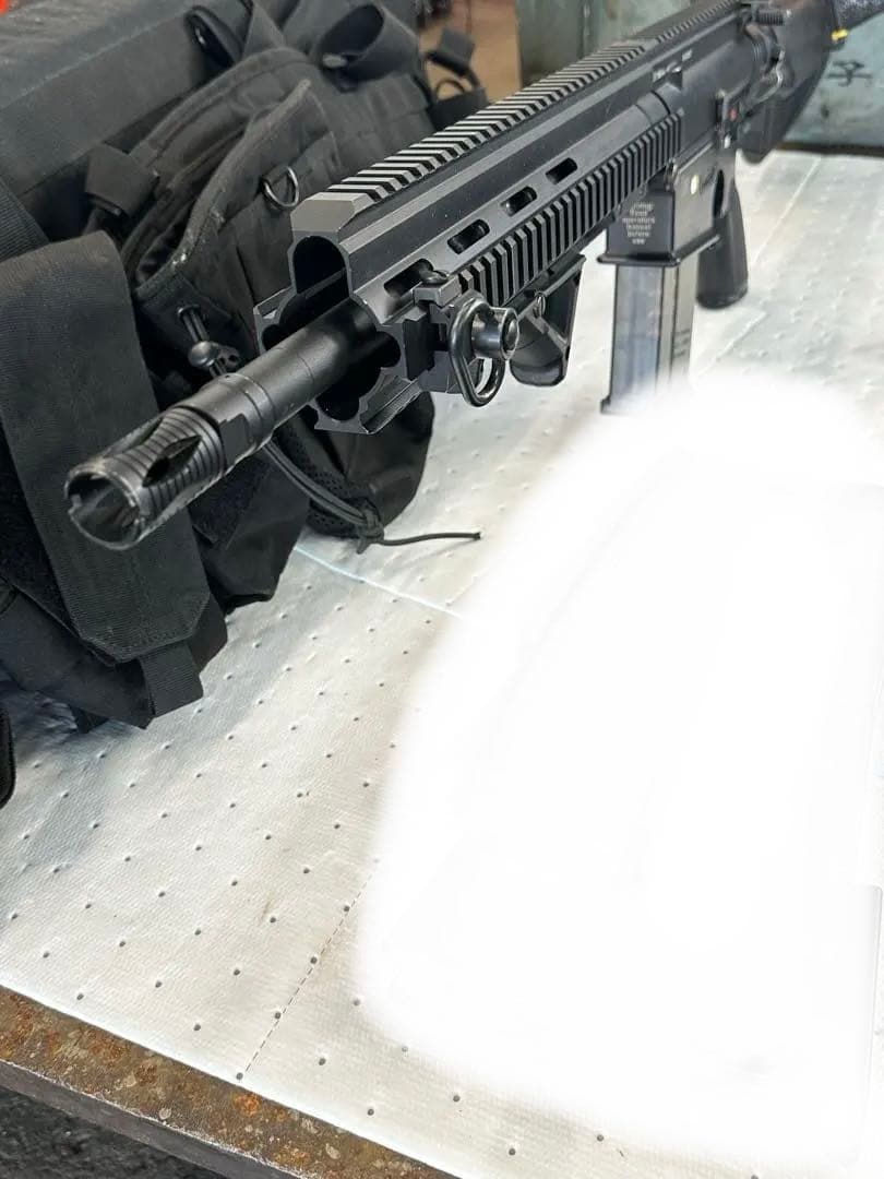 東京マルイ HK417 エアガン ブラック　ジャンク品