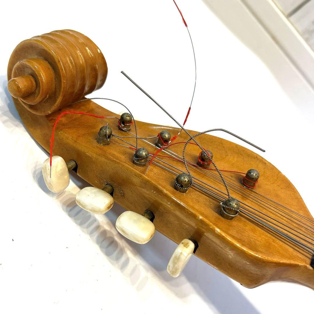 マンドリン SUZUKI NO.100 渦巻きヘッド　リブ彫り込み　スズキ