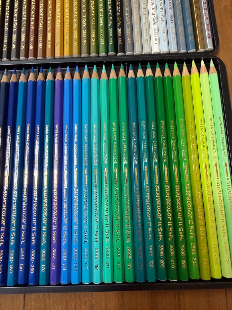 カランダッシュ スプラカラーソフト 80色 新品未使用 缶ケースなし 色鉛筆のみ
