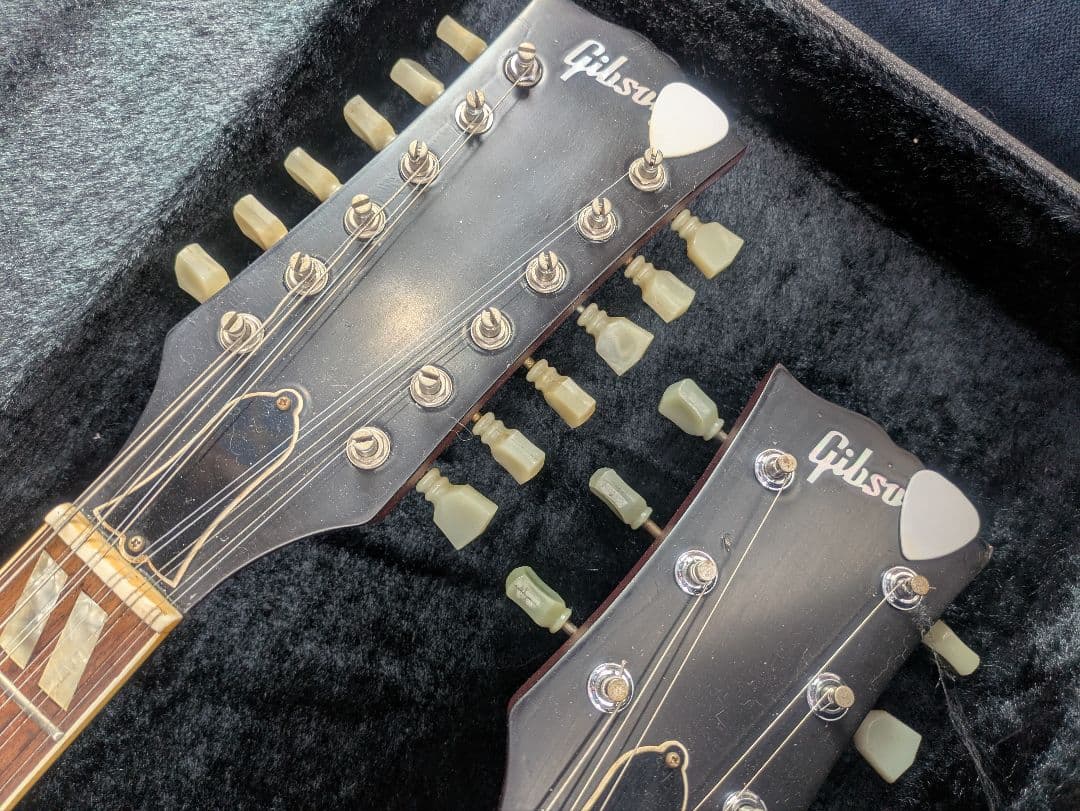 フェルナンデス製ダブルネック　ジミー・ペイジタイプ