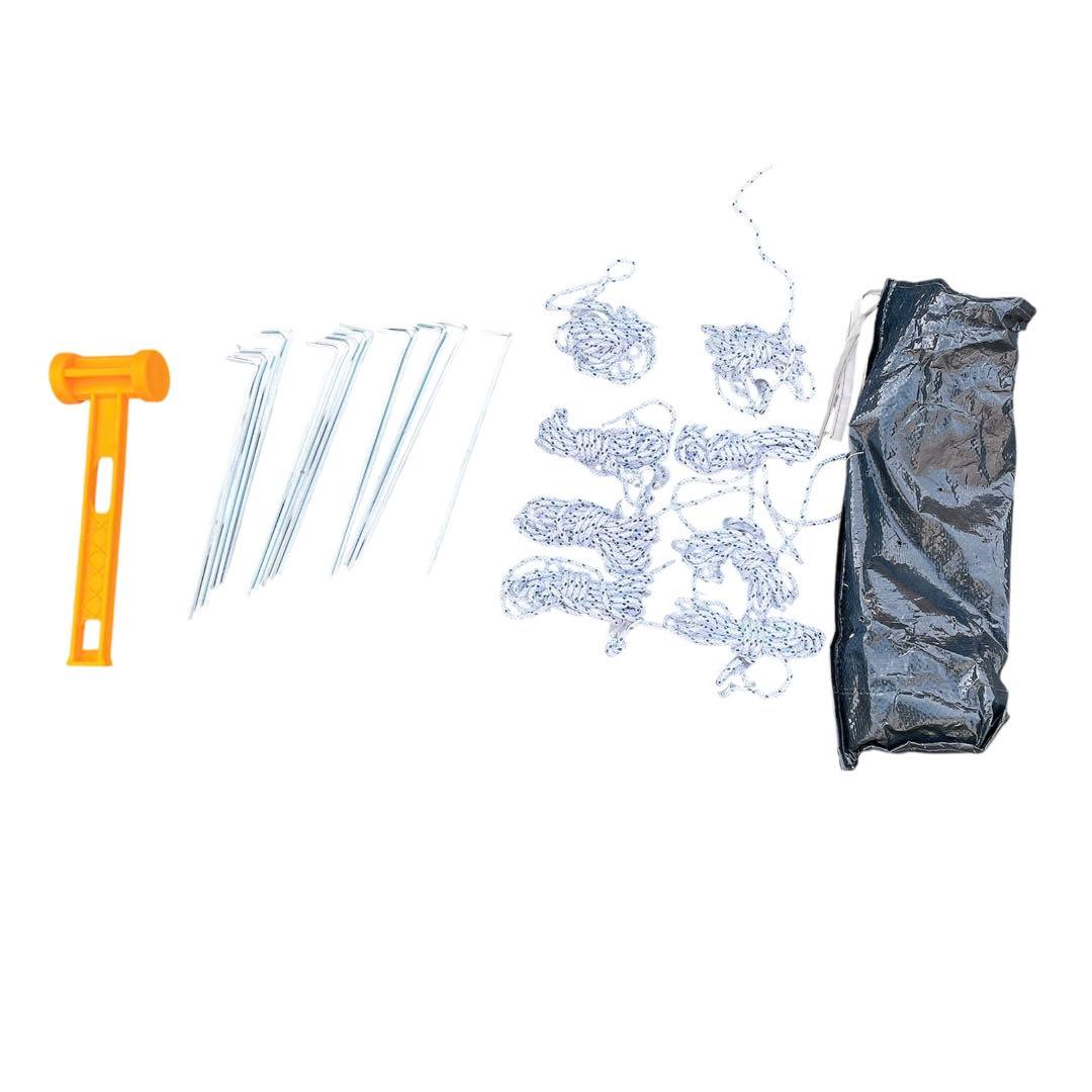 付属品完備 コールマン パーティシェード300 タープ ライムグリーン