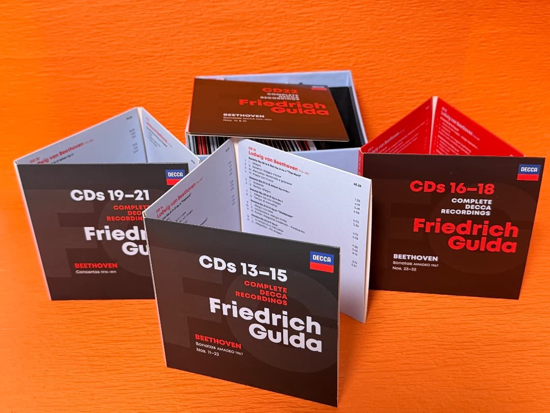 グルダ：DECCA録音全集（41CD＋Blu-ray Audio）BOXセット