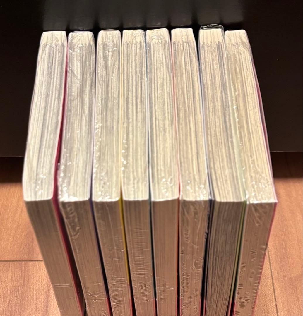 正反対の君と僕　阿賀沢紅茶　全8巻 初版帯付き　ほぼ新品　特典付き