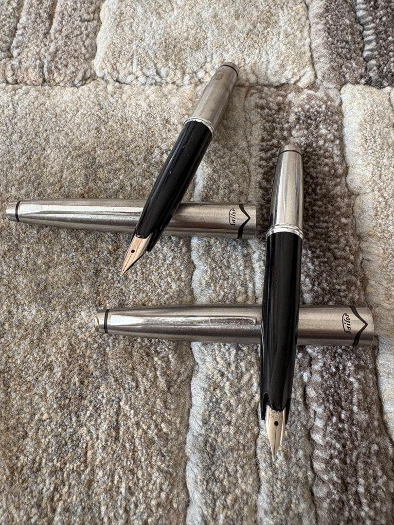 ジャンク品　sailor万年筆８本ボールペン１本 筆ペン１本 １０本まとめ売り