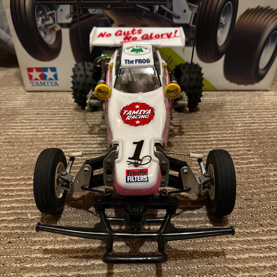 ★タミヤ★マイティフロッグ【プロポ※サーボ※モーター付】取説★箱有り！ラジコン