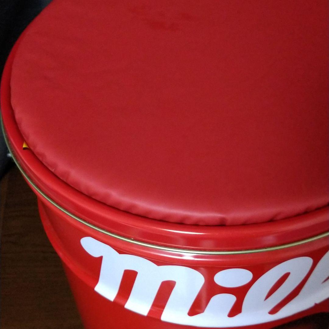 ペコちゃん　スツール缶