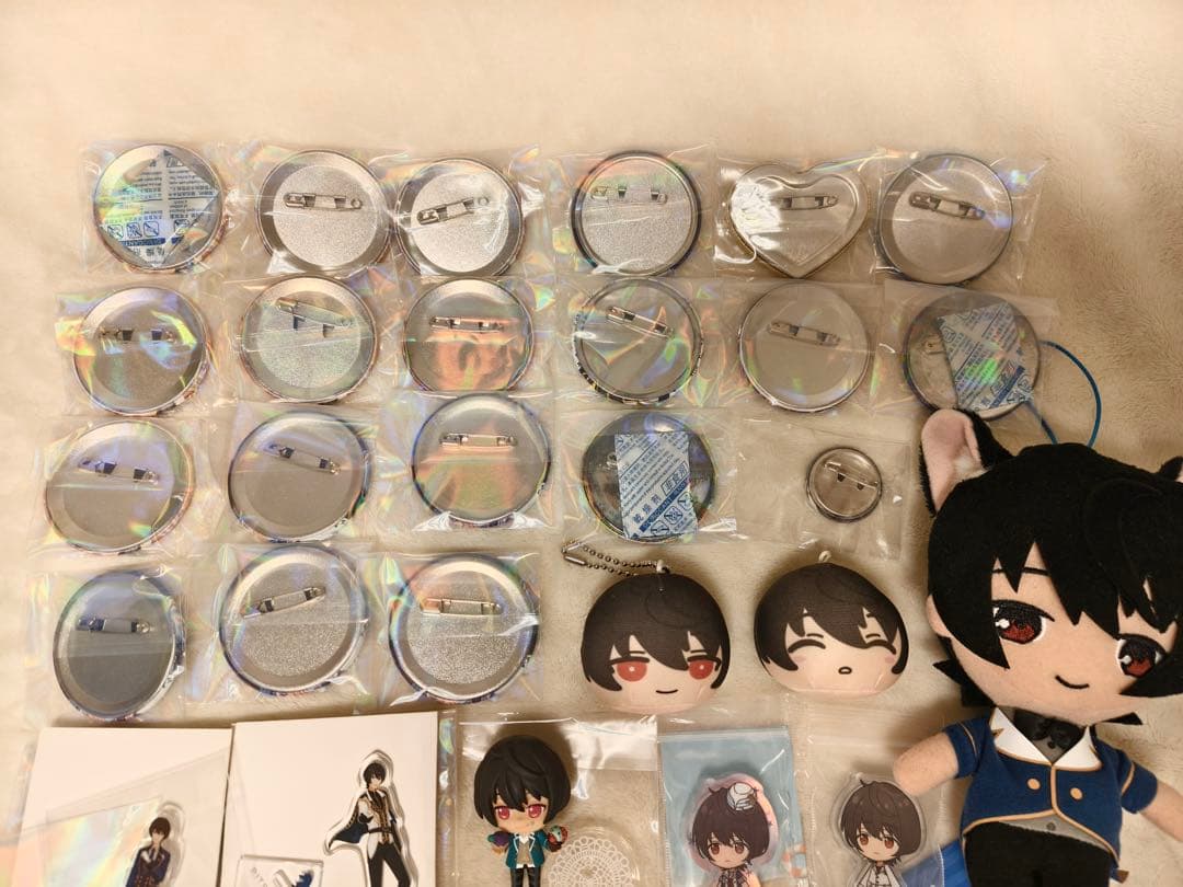 朔間凛月 イベ缶バッジ フィギュア ナンジャタウン