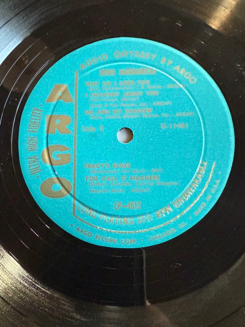 Dodo Marmarosa / Dodo's Back USオリジ（mono）