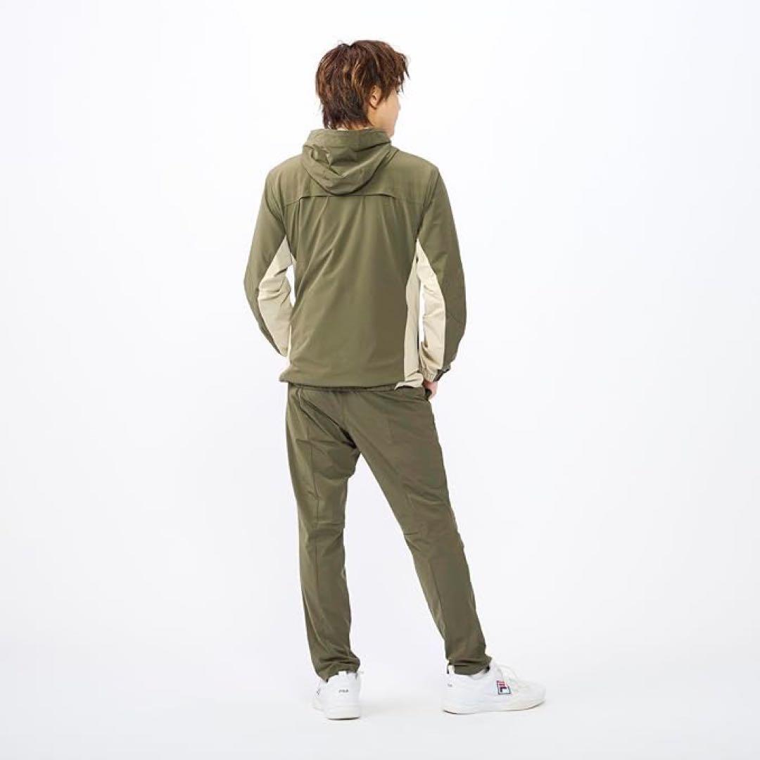 FILA フィラ テニスウェア ロングパンツ VM5635カーキ メンズXL新品