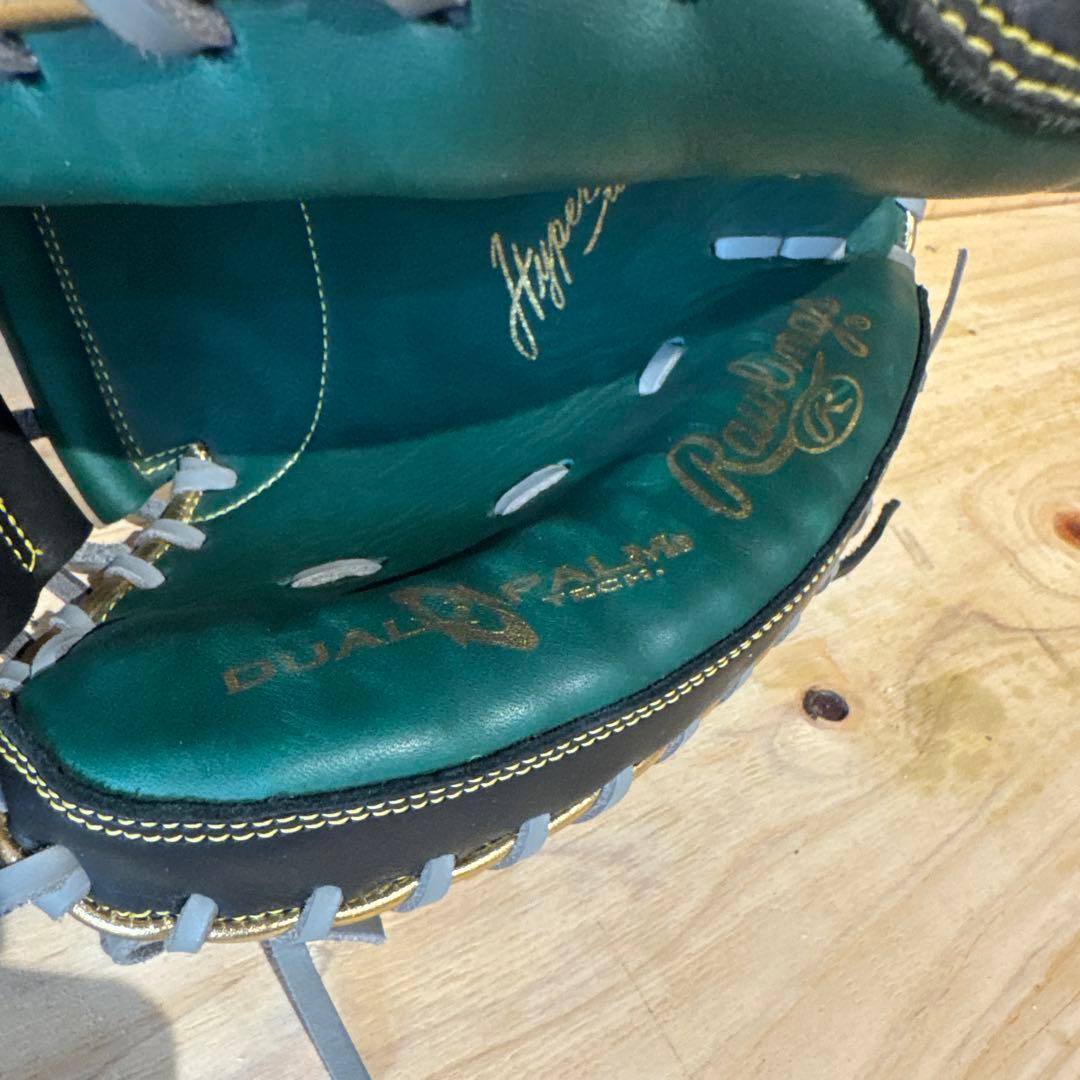Rawlings キャッチャーミット 緑/黒