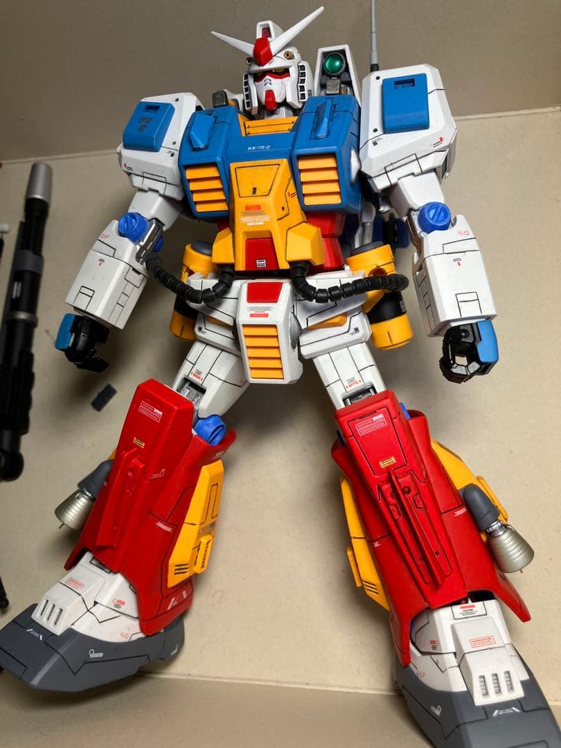 MG パーフェクトガンダム　塗装改修
