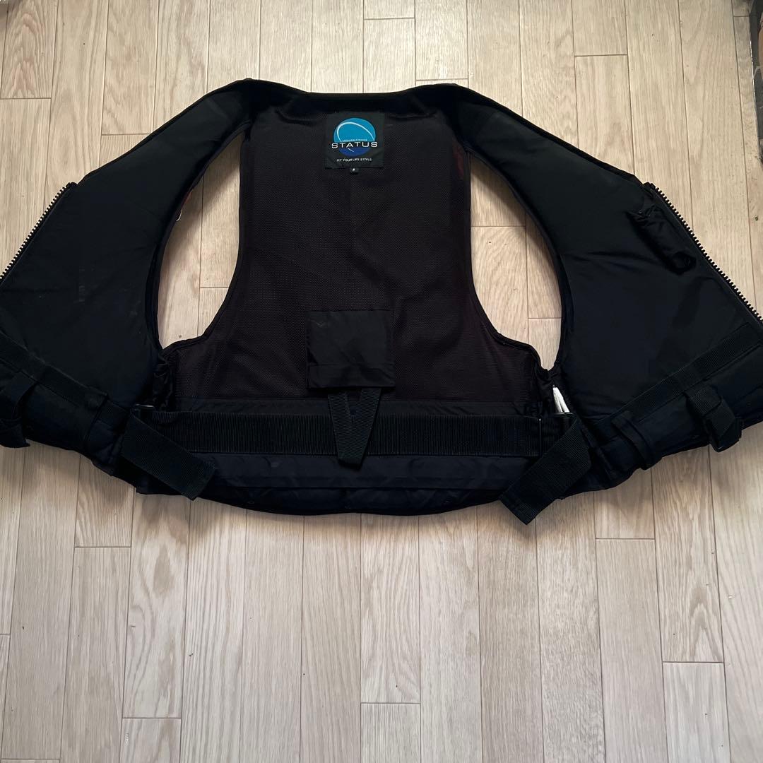 サンライン ステータスHGフローティングベスト(がまかつ MST 釣武者松田稔)