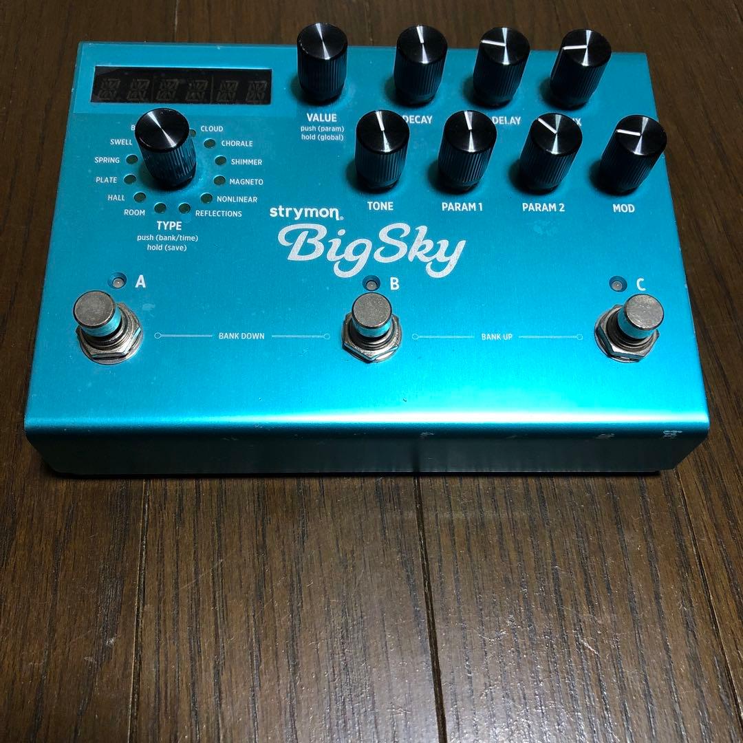 Strymon BigSky リバーブ