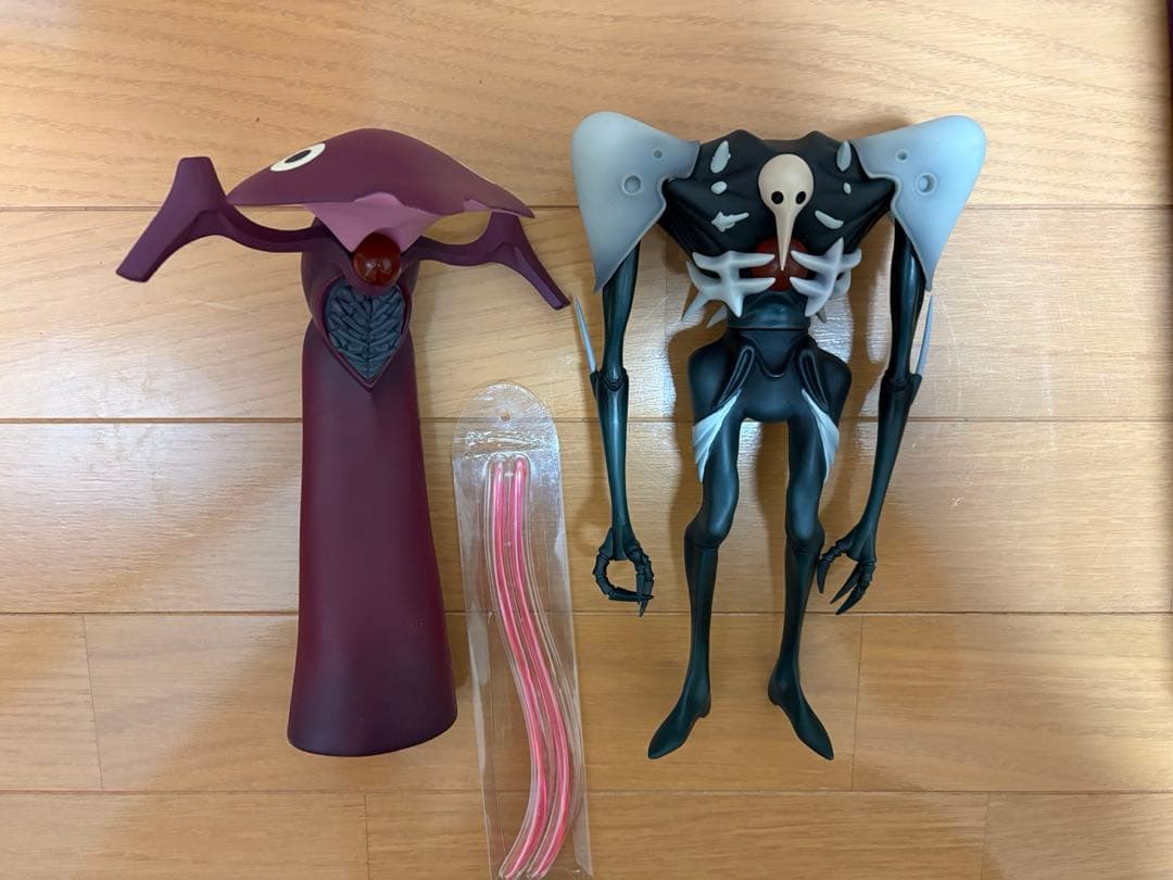 エヴァンゲリオン初号機・零号機　ソフビ魂　使徒　サキエル、シャムシエル セット！