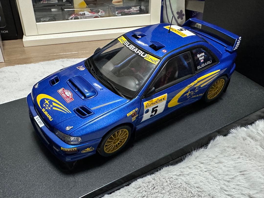 ミニカー AUTOart 1/18 SUBARU IMPREZA WRC'99