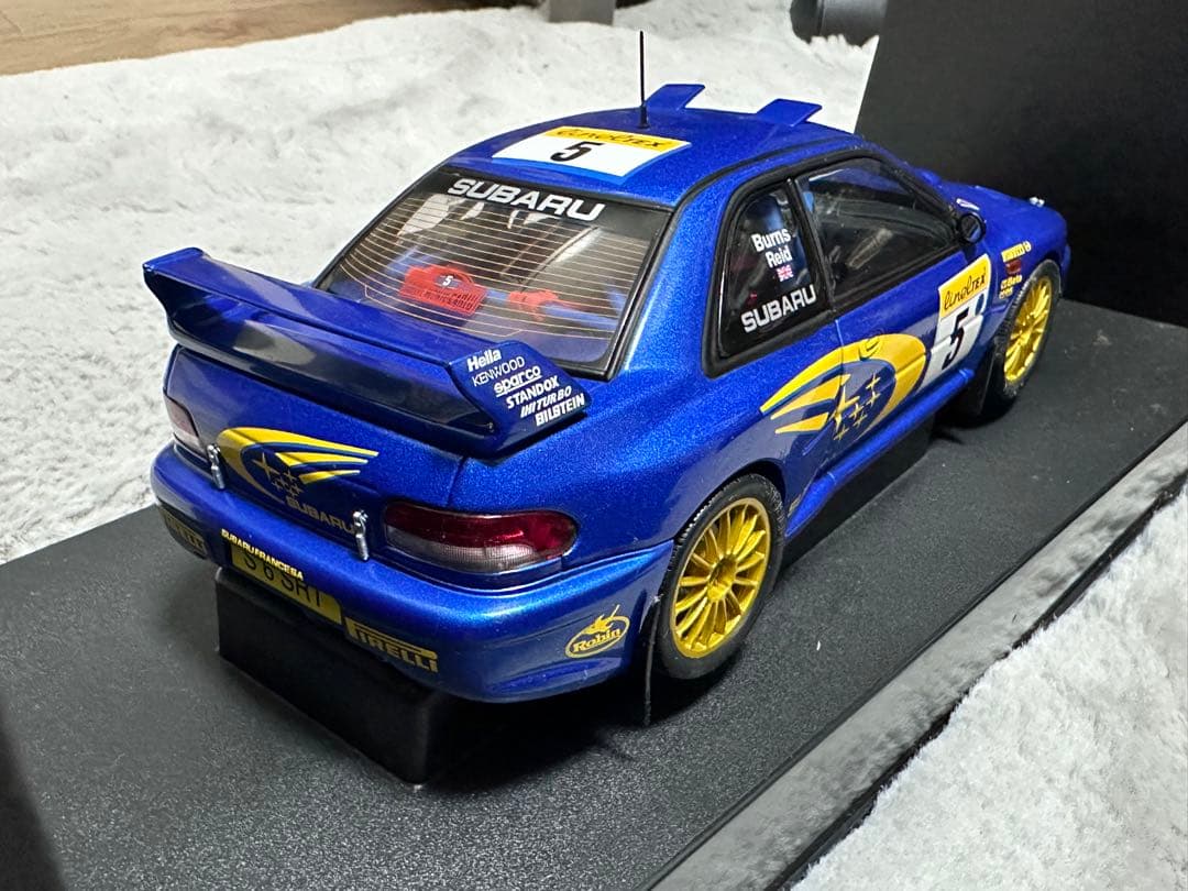 ミニカー AUTOart 1/18 SUBARU IMPREZA WRC'99