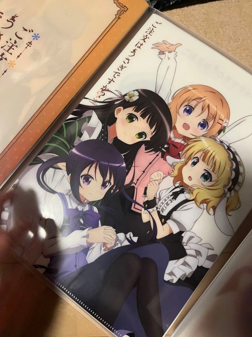 ごちうさ クリアファイル 120枚 ホルダー付き