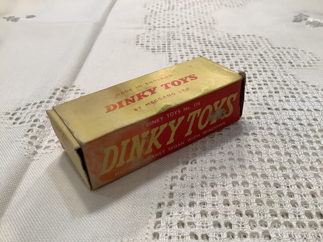 美品 英国製 DINKY TOYS HUDSON HORNET ミニカー