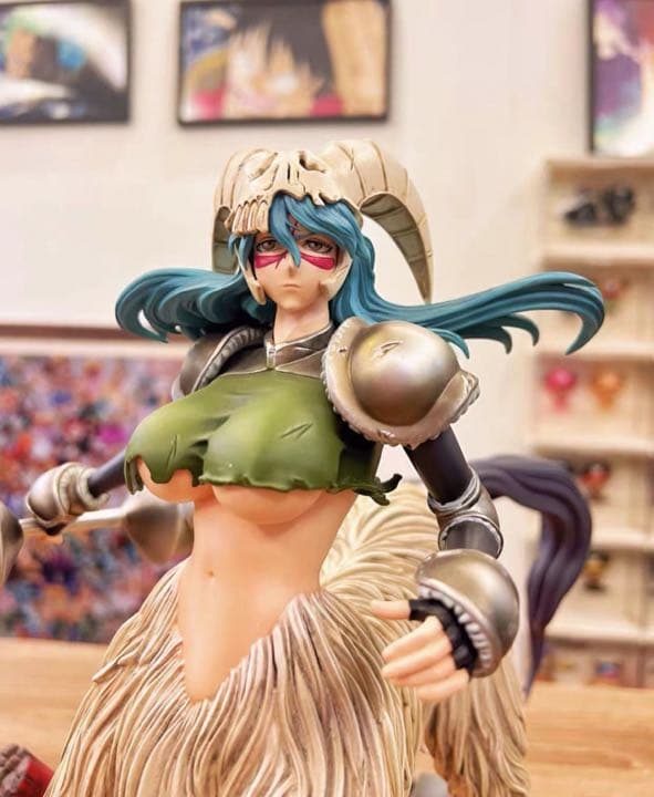 BLEACH 黒衣少年図 ネリエル 1/6ガレージキット ガレキ スタチュー⑨