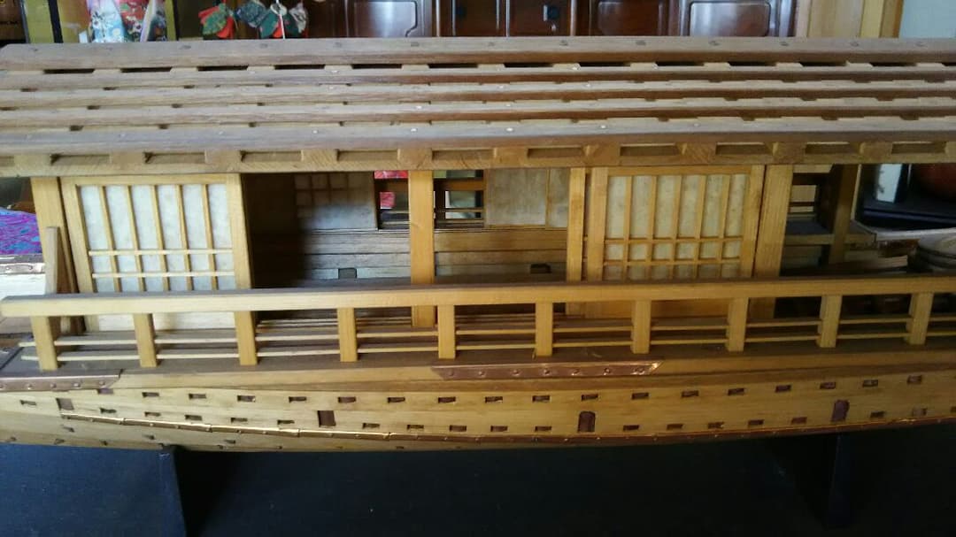 屋形船模型
